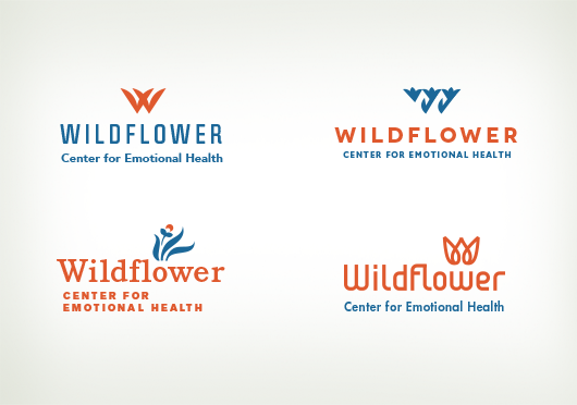 Wildflower logo concepts