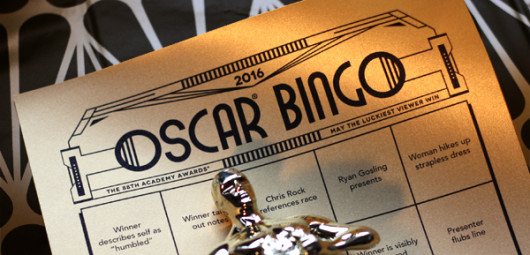 2016 Oscar bingo game
