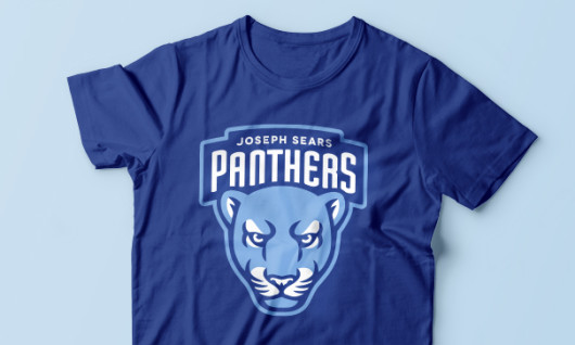Panther mascot shirt