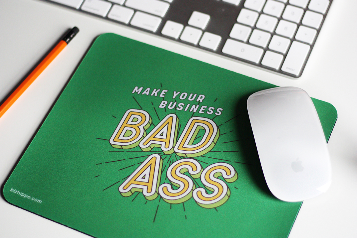 Bad ass mousepad design