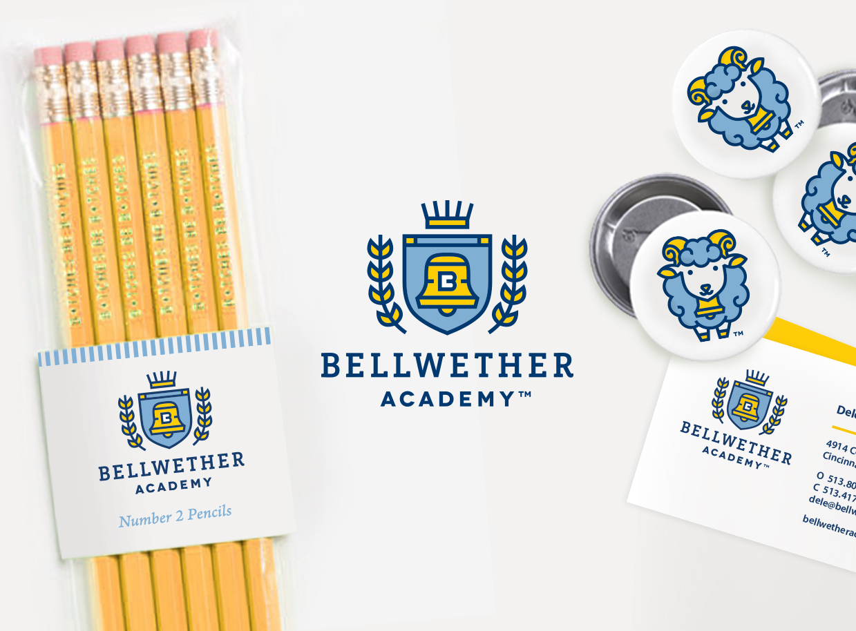 Bellwether Academy preschool brand identity