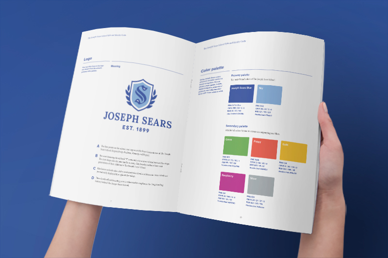Joseph Sears School brand guidelines