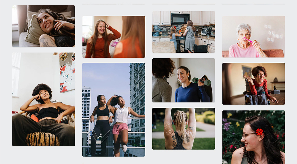 diverse women stock photos