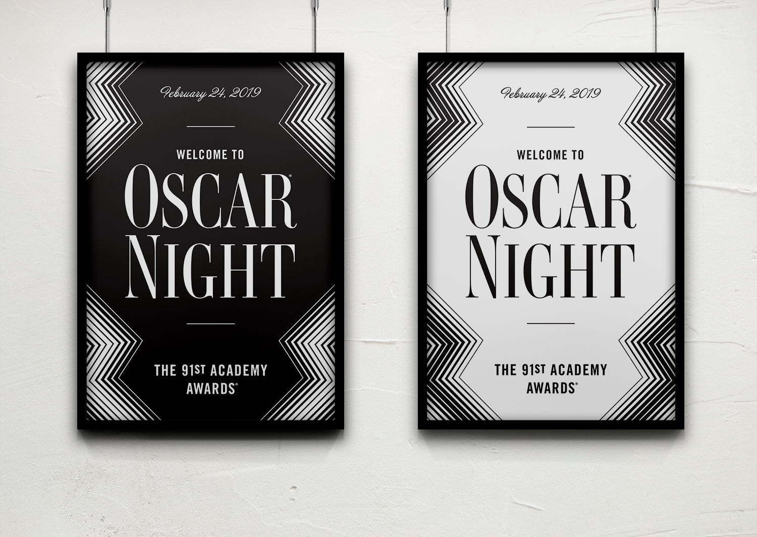 oscars printable poster 2019