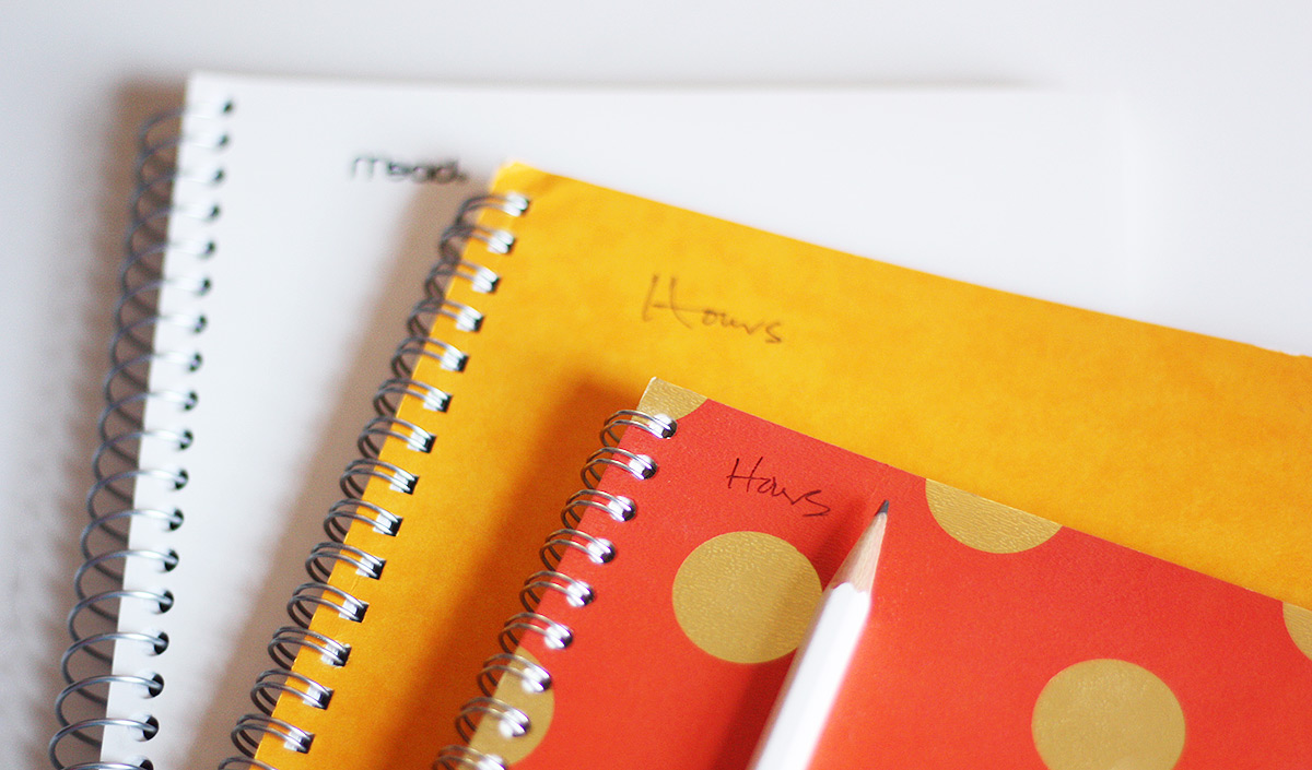 notebooks for time tracking