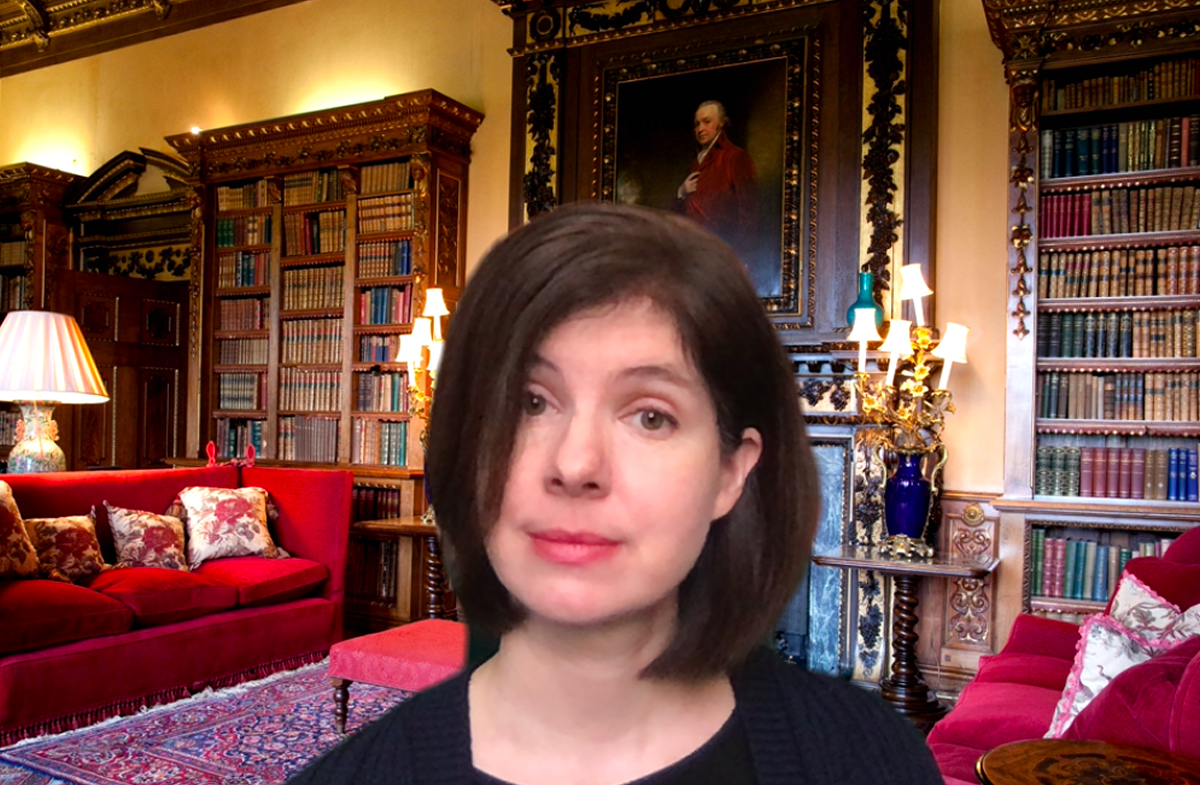 video meeting background downton abbey