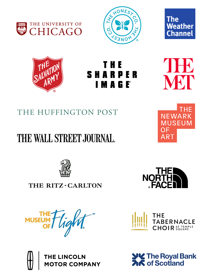 examples of article _the_ in logos
