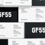 gf55 architect business card