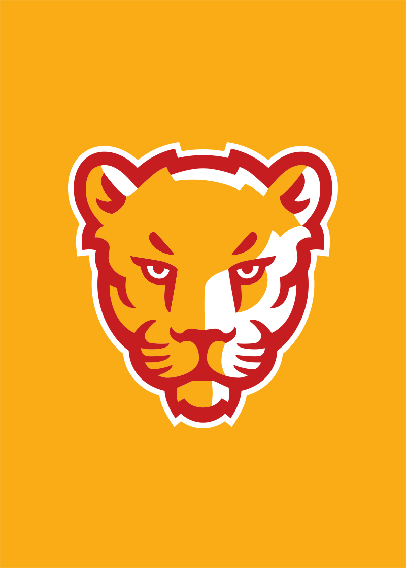athletics lion logo face