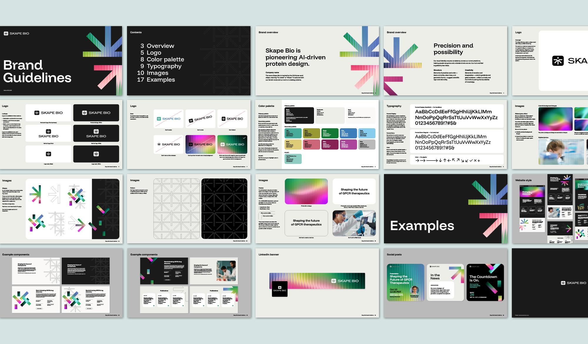 biotech startup brand style guide