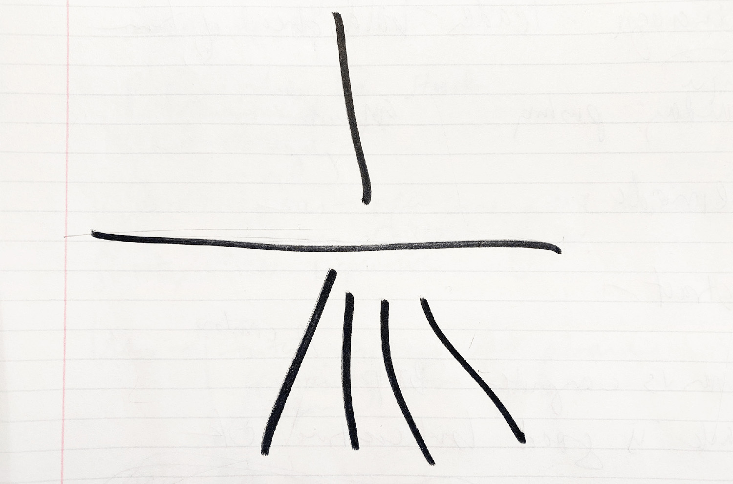 notebook sketch of a signal cascade