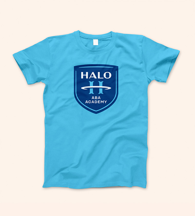 Academy shield logo shirt